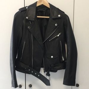 Zara Moto Leather Jacket